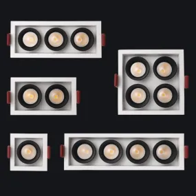 LED COB Antiglare Recessed Spotlight