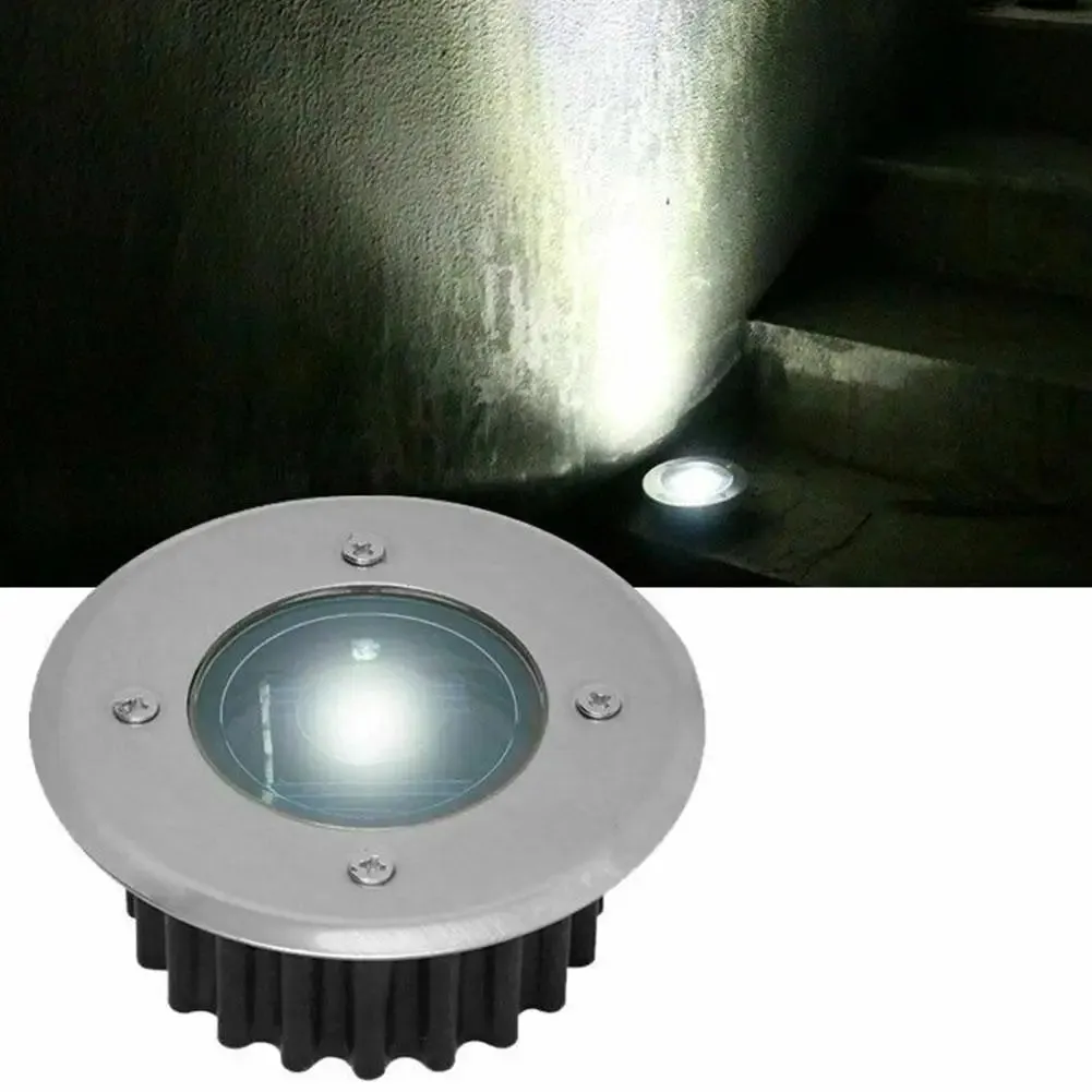 LED Solar Underground Light Waterproof Outdoor Garden Path Spot Recessed Inground Lighting IP44 Solar Light