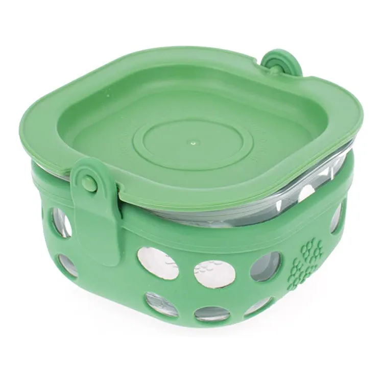 Life Factory Glass Food Storage (Green/240ml)