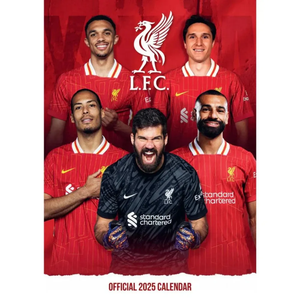 Liverpool 2025 Official Calendar