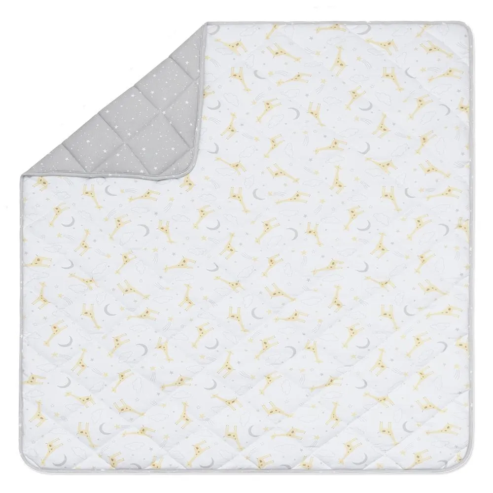 Living Textiles Cot Comforter - Noah Giraffe