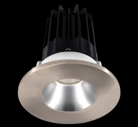 Lotus LED-2-S15W-5CCT-2RRAK-2RTBN 2 Inch Round Recessed LED 15 Watt Designer Series - 5CCT Selectable - 1000 Lumen - Alzak Reflector - Brushed Nickel Trim