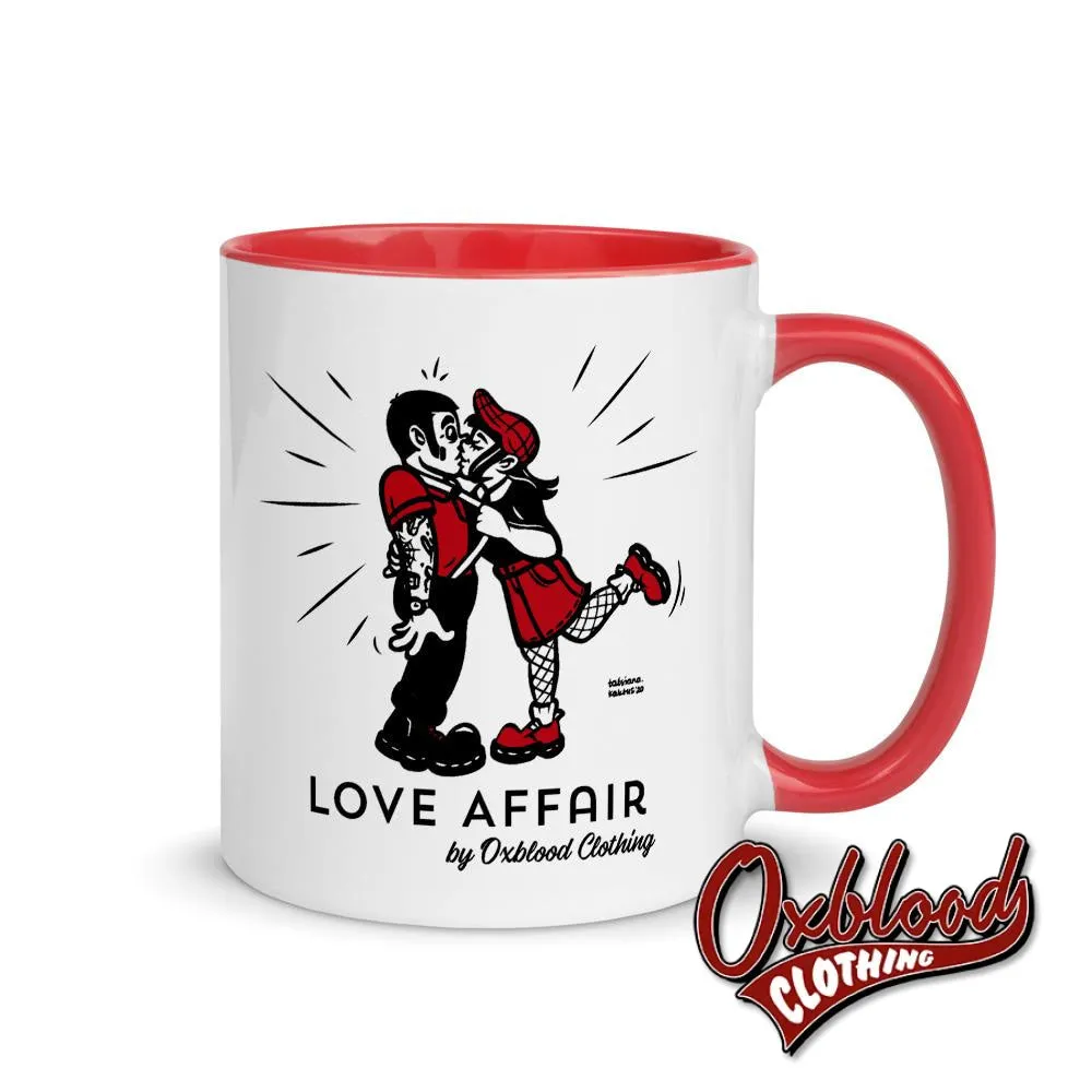 Love Affair Mug with Red Coffee Cup - Ska Mod Skinhead Valentines Day Gift