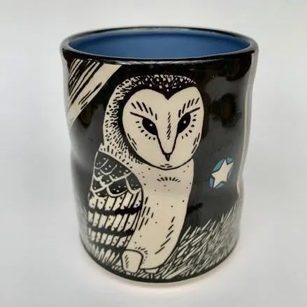 Lucky Barn Owl Cup - 9oz, Large