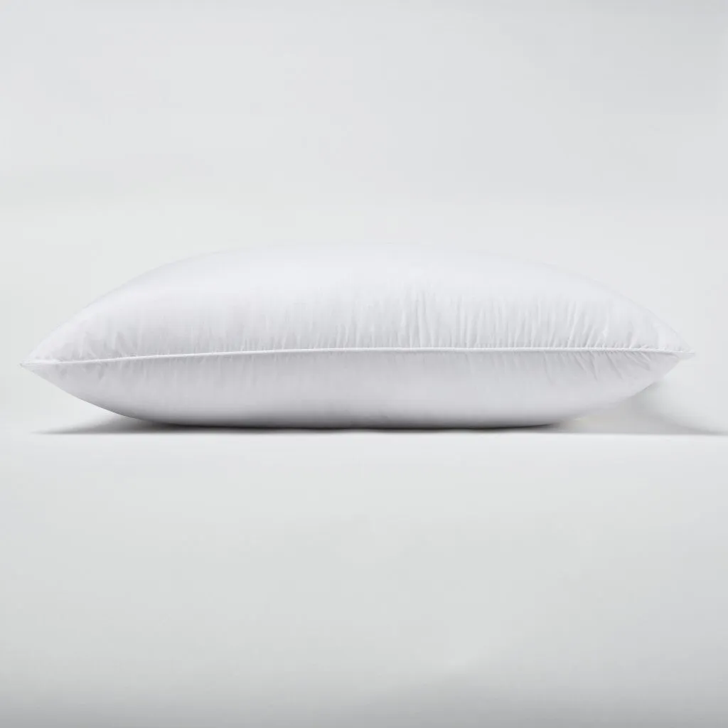 Lux Sateen Down Alternative Standard Size Firm Pillow