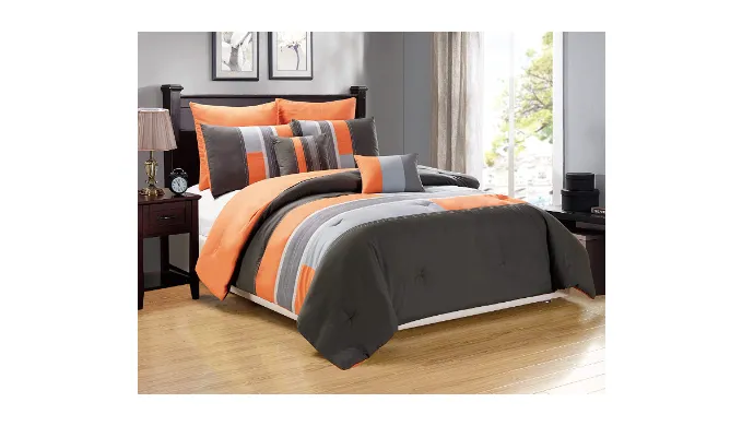 Luxury 7-Piece Desiree Queen Comforter Set - Ships Quick!