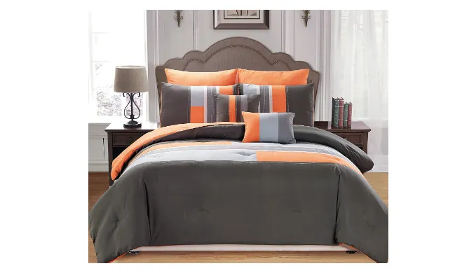 Luxury 7-Piece Desiree Queen Comforter Set - Ships Quick!