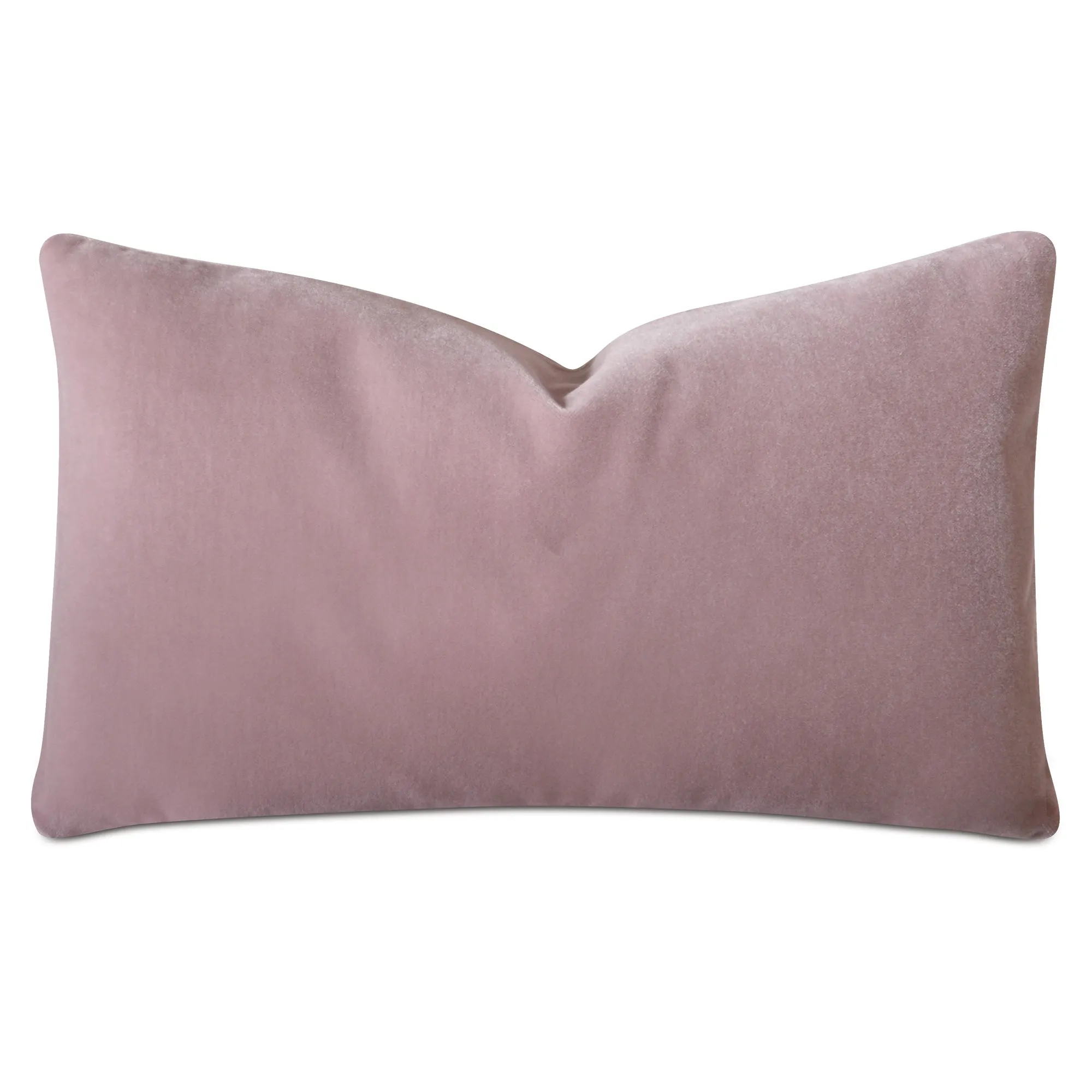 Luxury Mohair Decorative Pillow Cover in Minstrel Rose