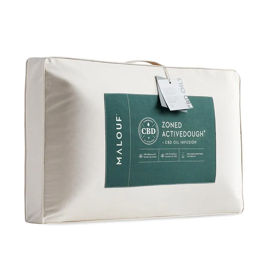 Malouf Zoned ActiveDough™ Pillow   CBD Oil