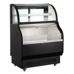 Marchia MSTAR40 40" Dual Service Open Air Display Case Merchandiser