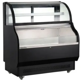 Marchia MSTAR50 50" Dual Service Open Air Display Case Merchandiser