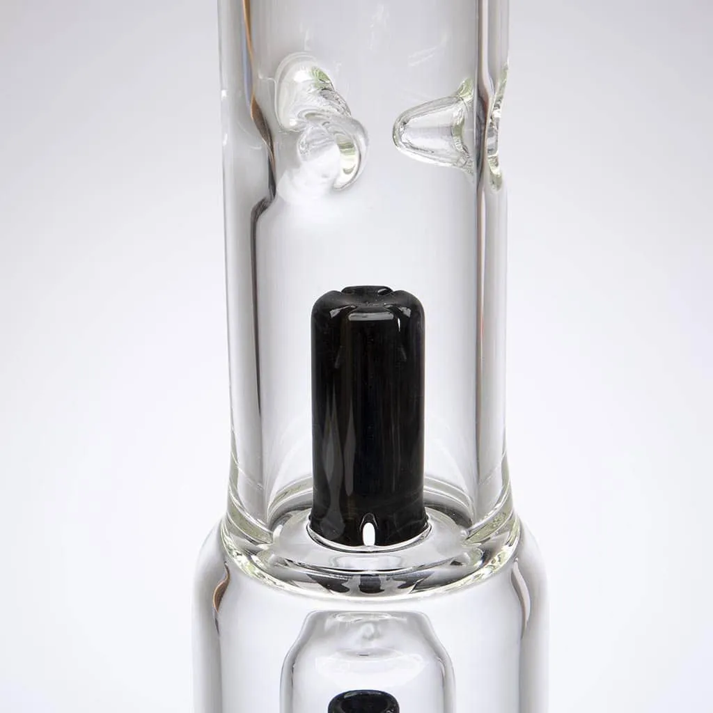 MGW - Black CIRQ Double Perc Bong