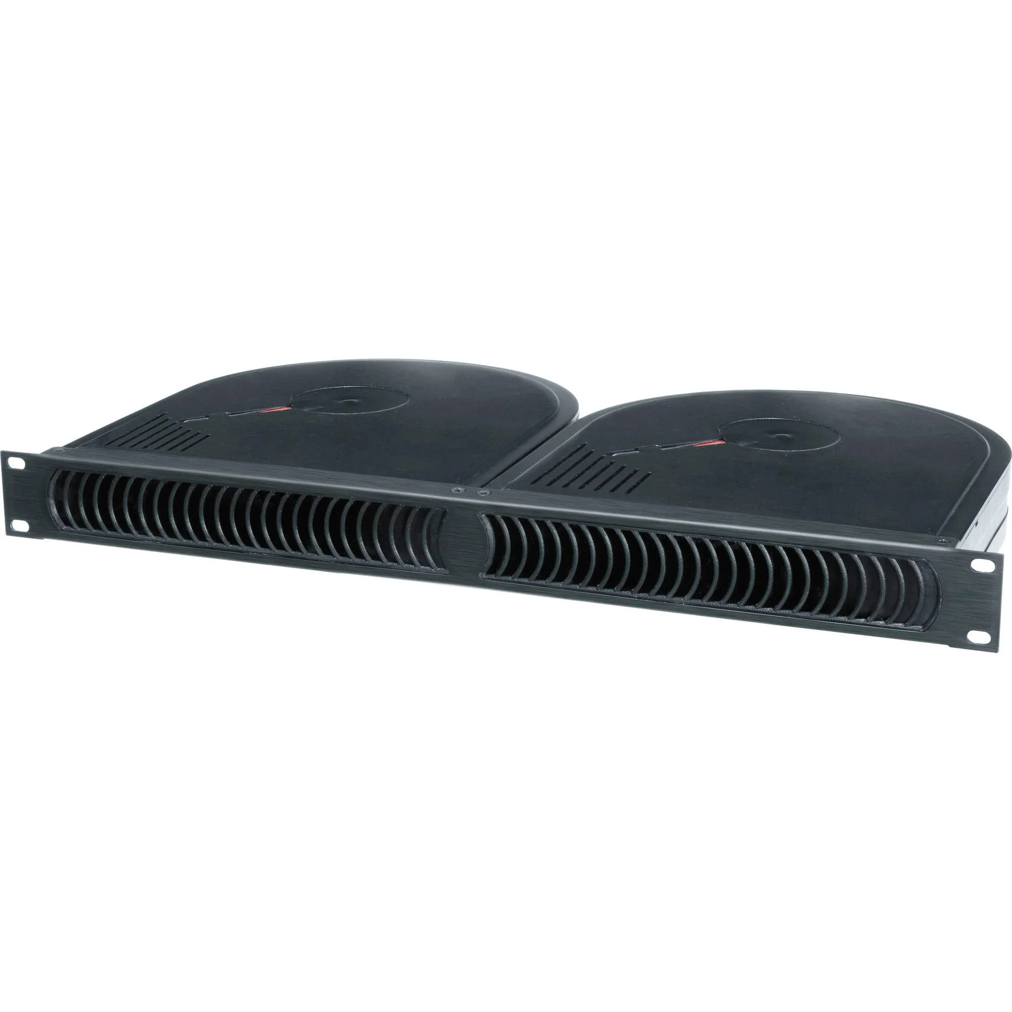 Middle Atlantic IQBP-2 1 Rackspace Quiet Blower Panel - Flat Black - 220V