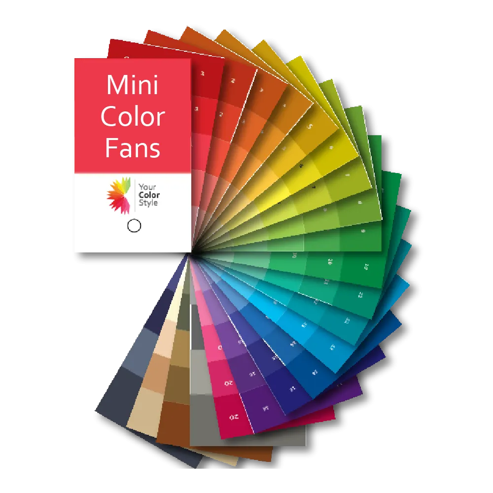 MINI Color Fans - Compact Size