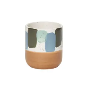 Modern Ceramic Hand-painted Handless Jazzy Mug