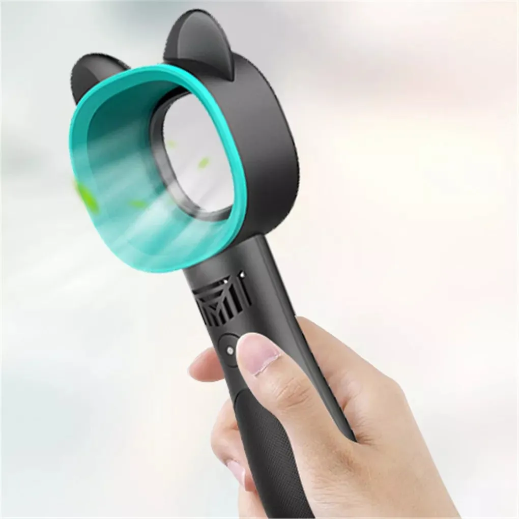 Modern Rechargeable Mini Cat Bladeless Fan