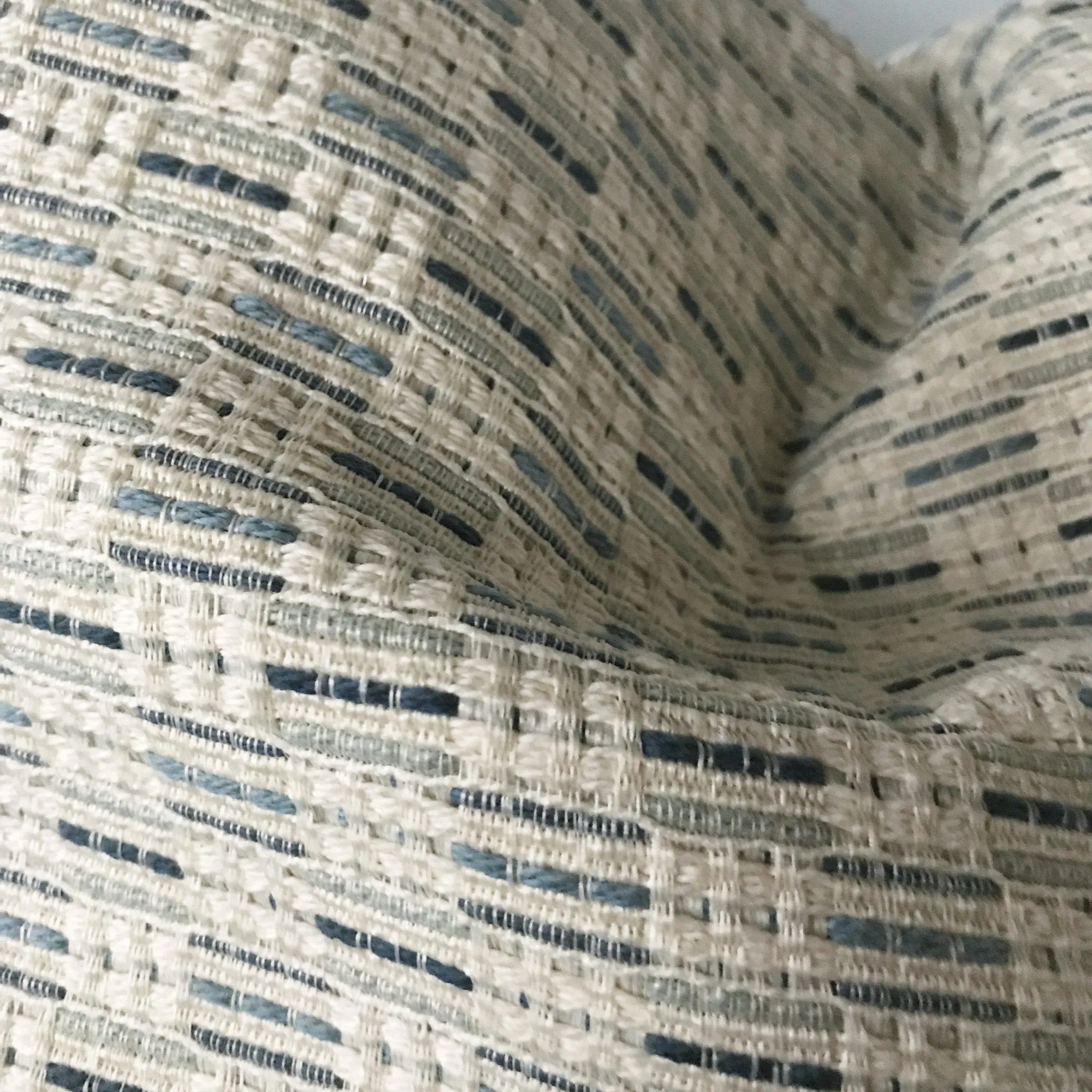 Neutral Azure Woven Standard Sham Cover 20x27