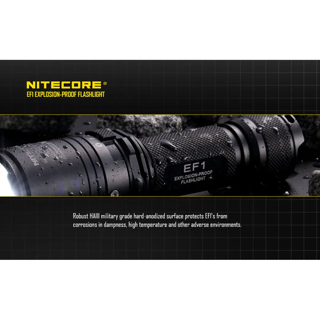 Nitecore EH1 Explosion Proof 2 x 18650 CREE XP-G2 S3 LED 260 Lumen Headlamp