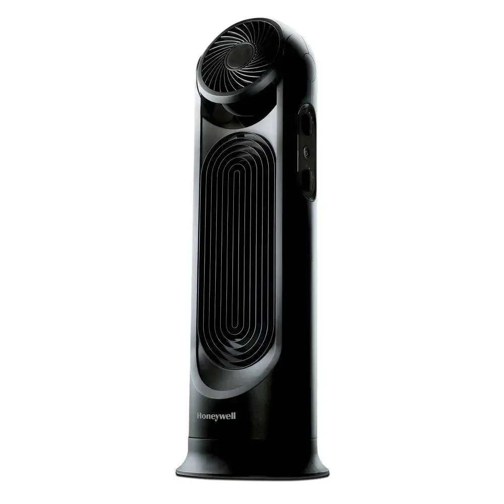 Open Box - Honeywell Turbo Force 2 in 1 Tower Oscillating Fan Black