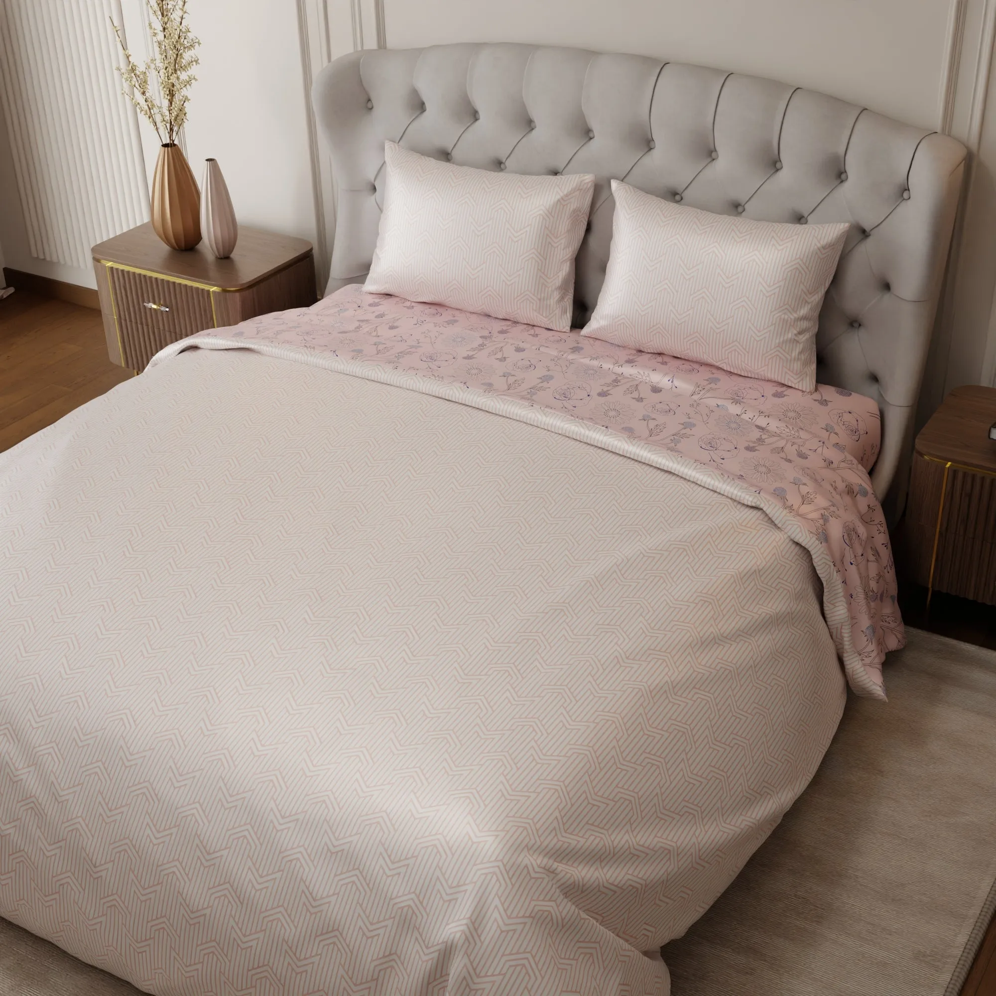 Paris Peach Fuzz Comforter