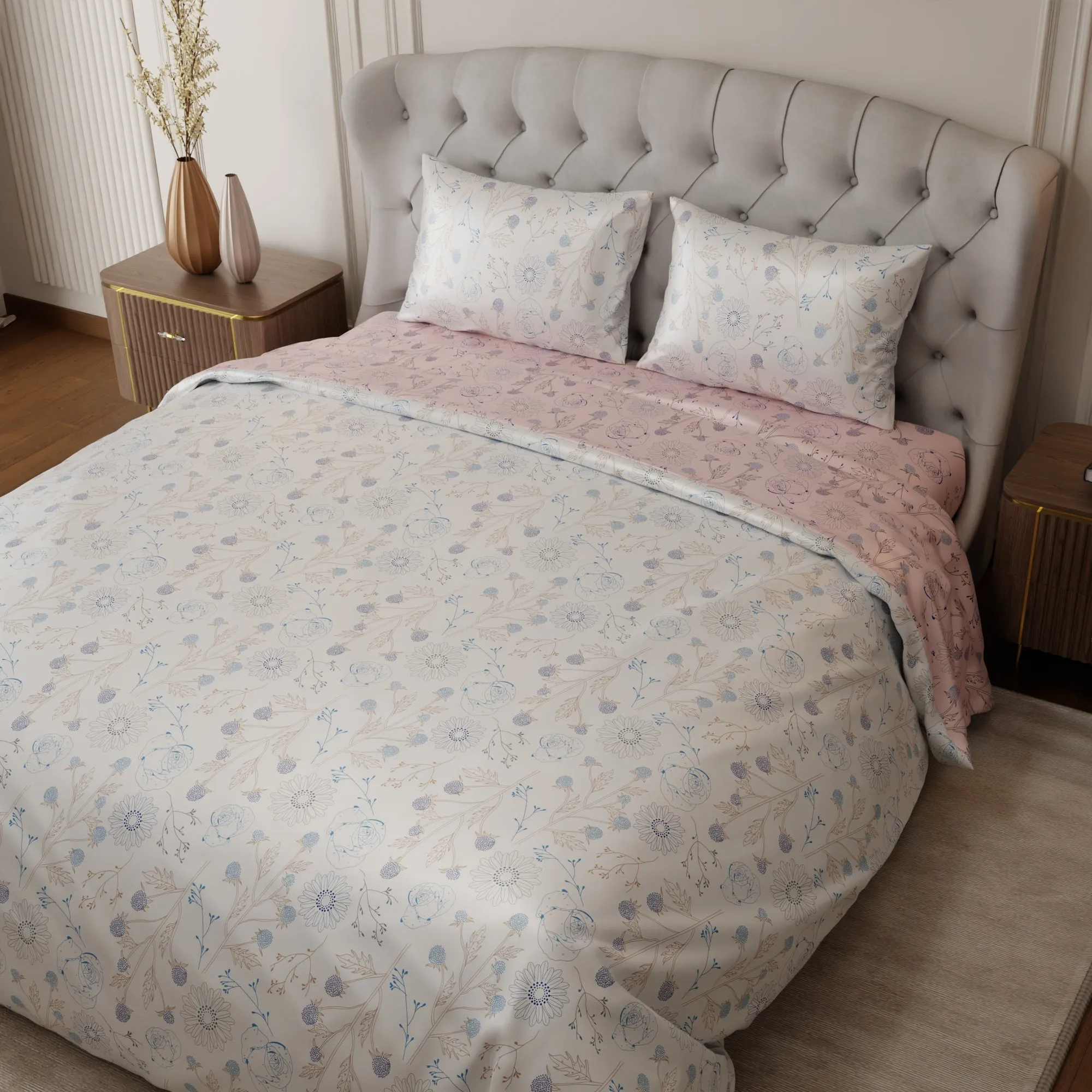 Paris Peach Fuzz Comforter