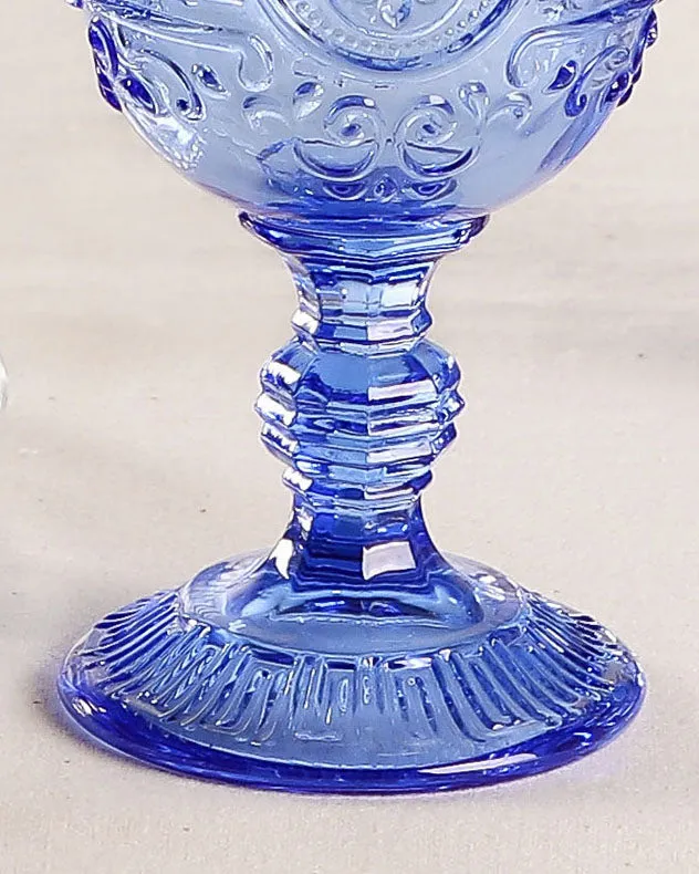 Parisian Blue Wine Goblet