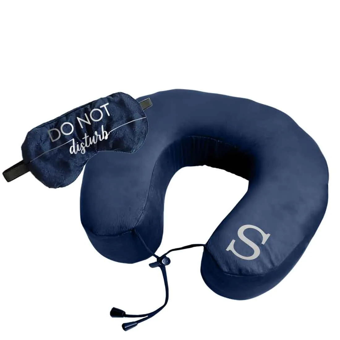 Personalized Neck Supporting Pillows with Name for Sleeping on Flights