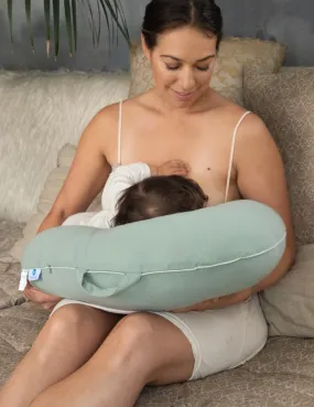 Pharmedoc Nursing Pillow and Positioner, Breastfeeding and Bottlefeeding Pillow, Removable and Washable Cover, Soft and Breathable Fabric, Baby Shower Gifts