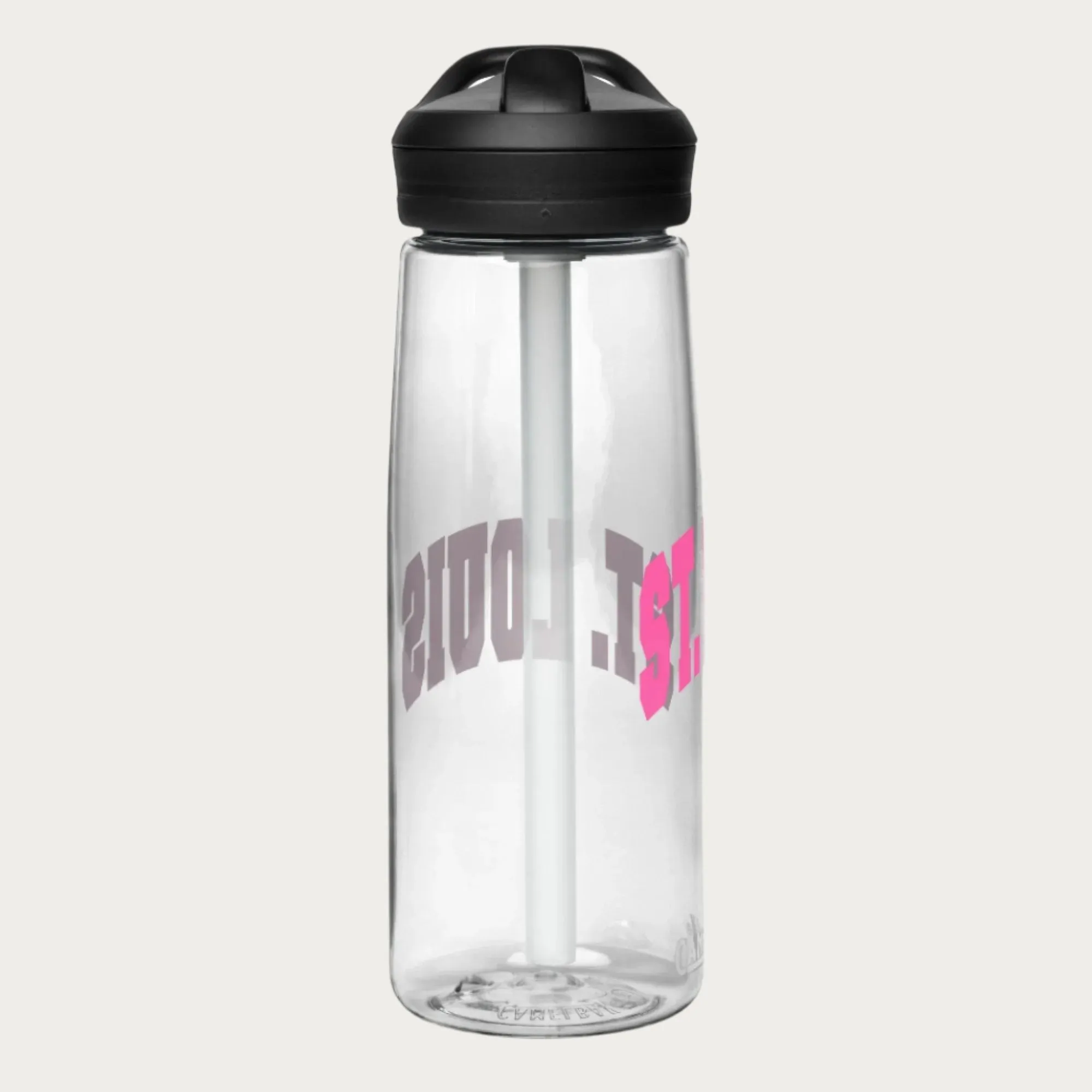 Pink Collegiate Sports water bottle