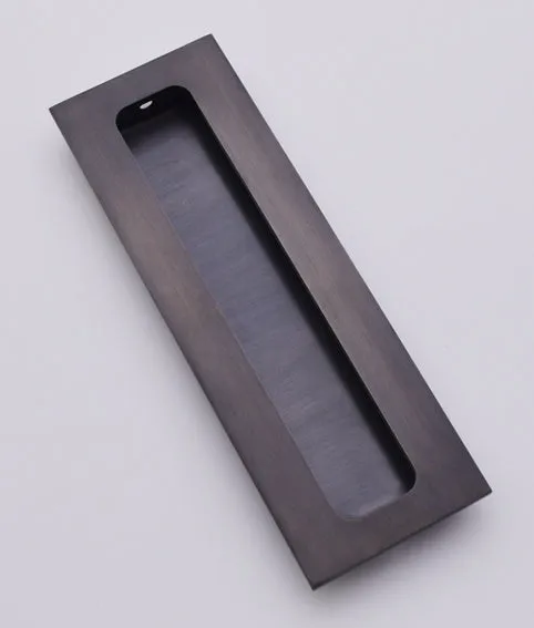 Plain Edge Double Lipped Flush Sliding Door Pull