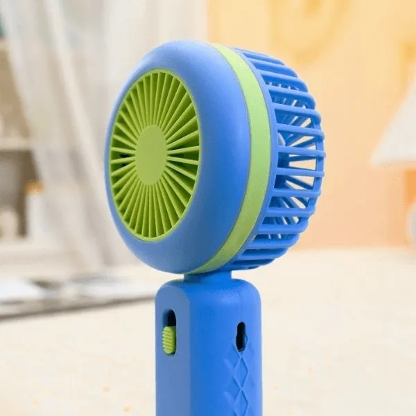 Portable Mini Handheld Rechargeable Fan With Light HQ66-26B