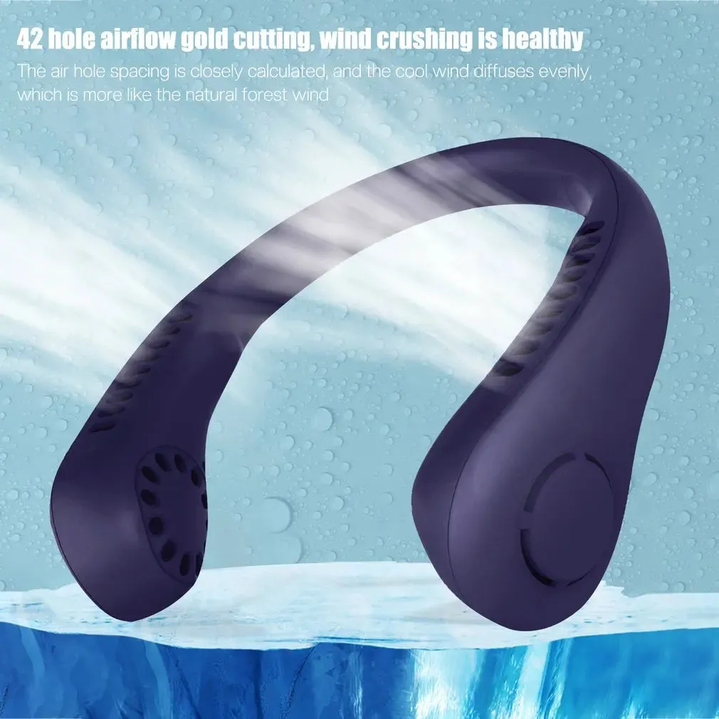 Portable Neck Fan for Outdoor Cooling