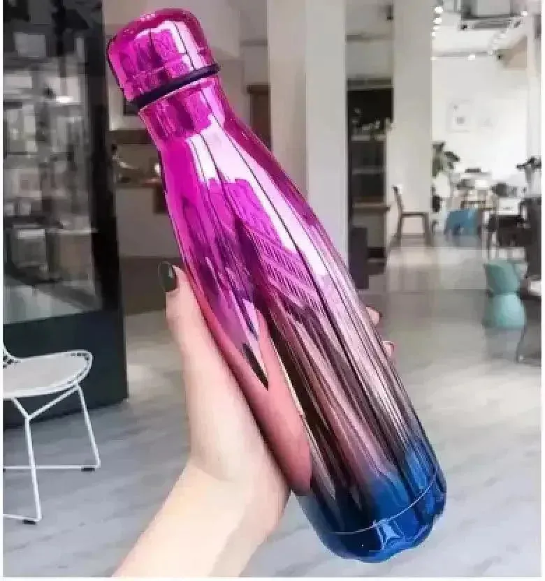 Rainbow Cola Metal Water Bottle (500 ml)