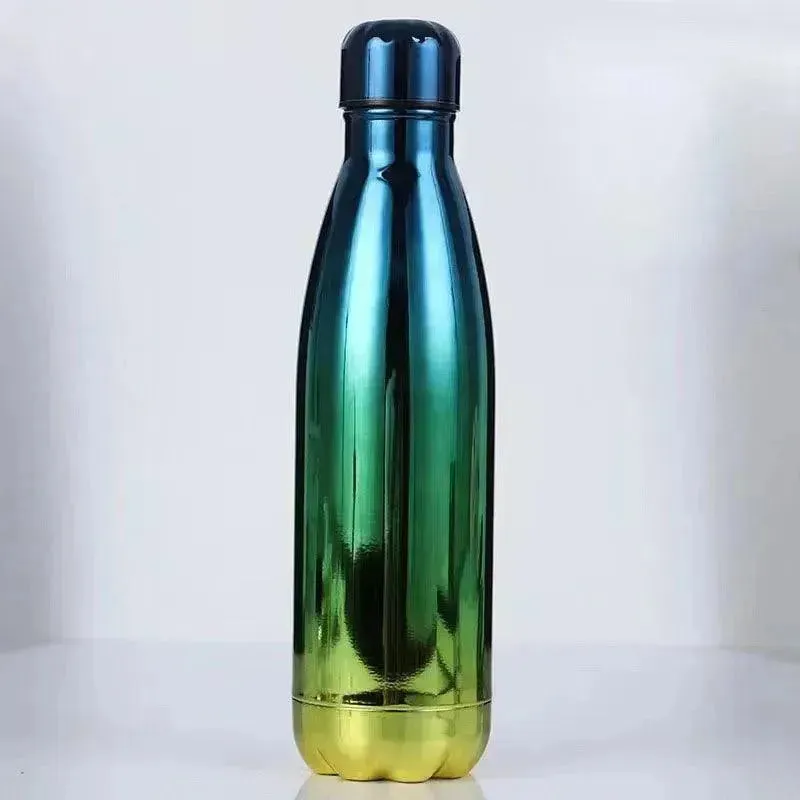 Rainbow Cola Metal Water Bottle (500 ml)