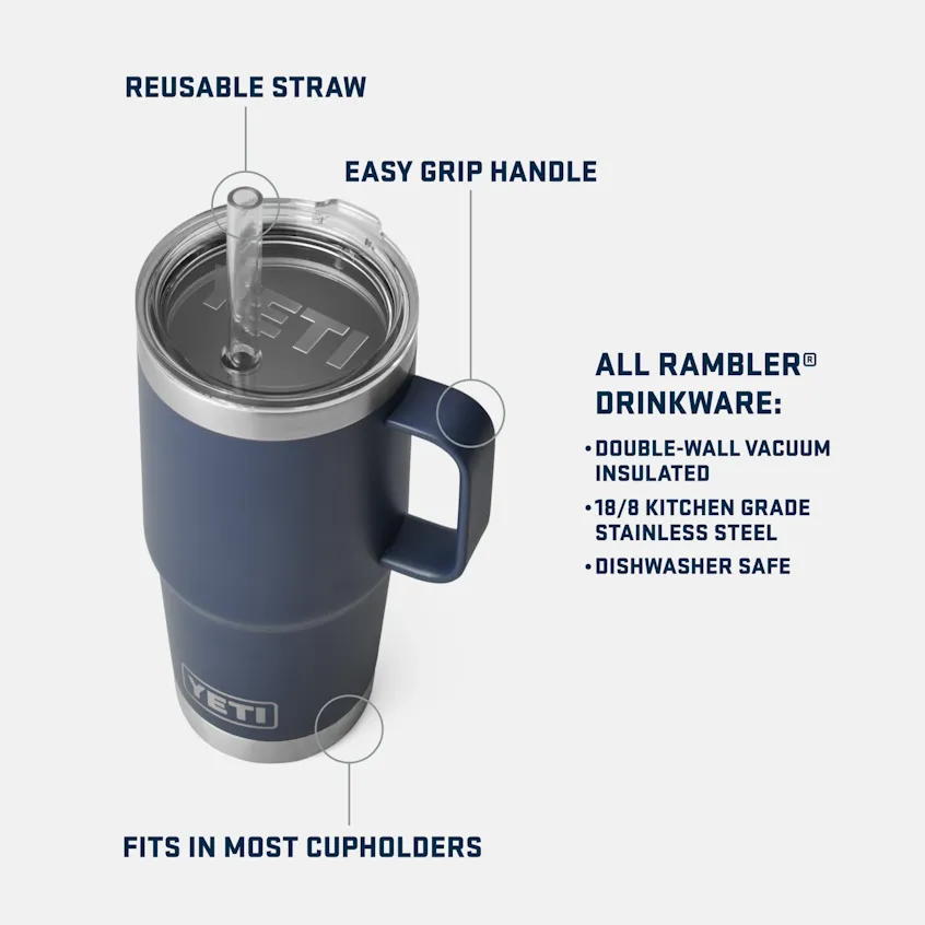 Rambler® 25 oz (710 ml) Straw Mug