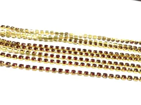 Red Stone Cup Chain