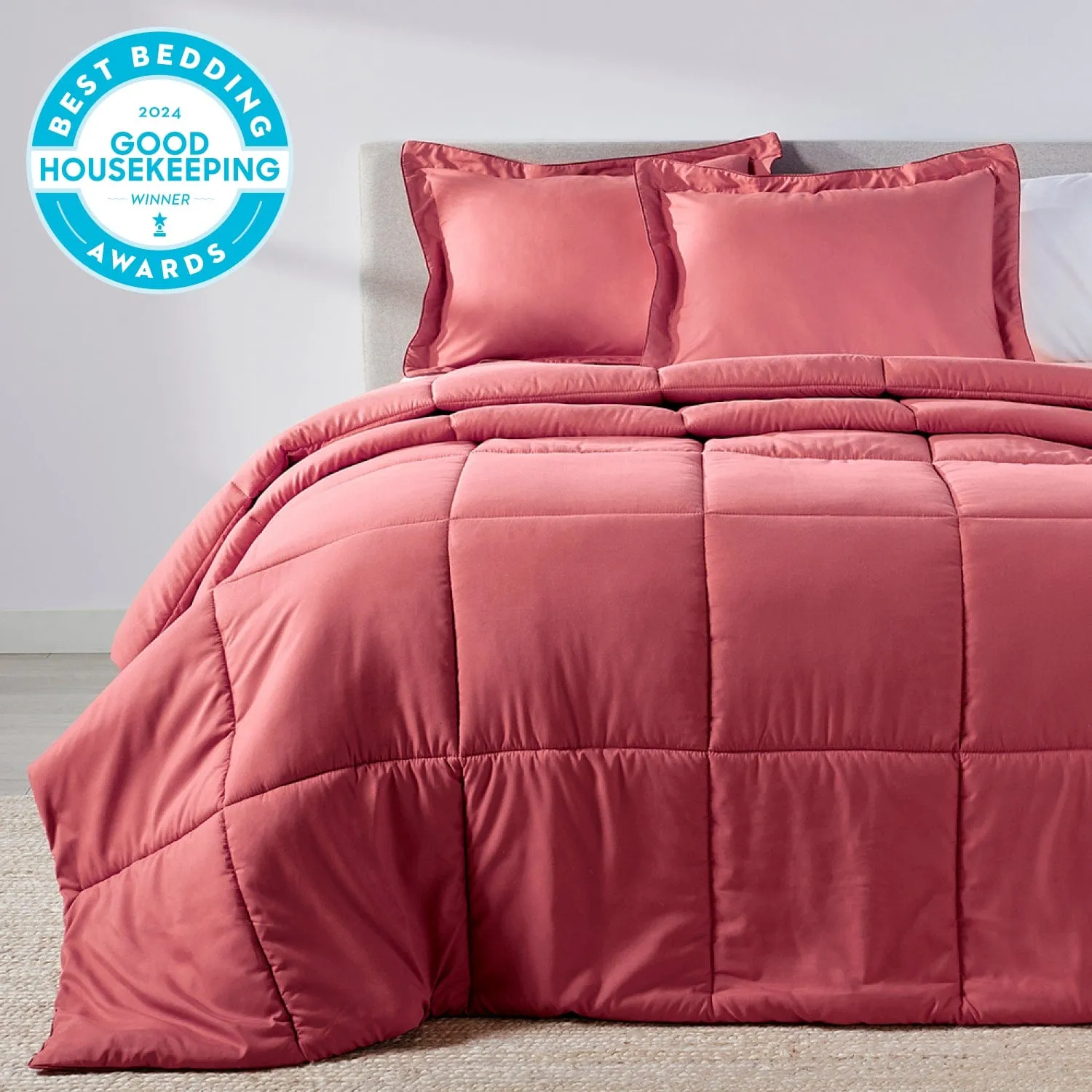 Retro Rose Oversized Comforter Set