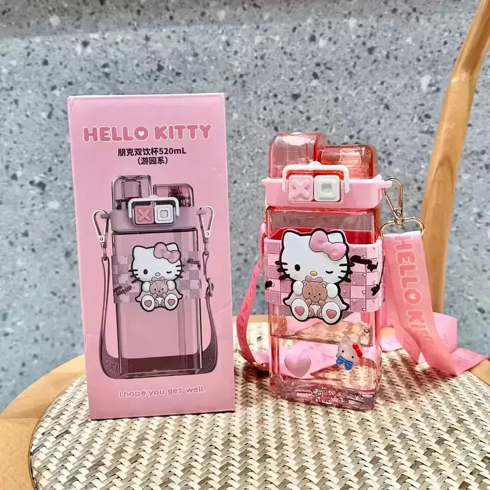 Sanrio Spout & Sip Tritan Water Bottle (520 ml)