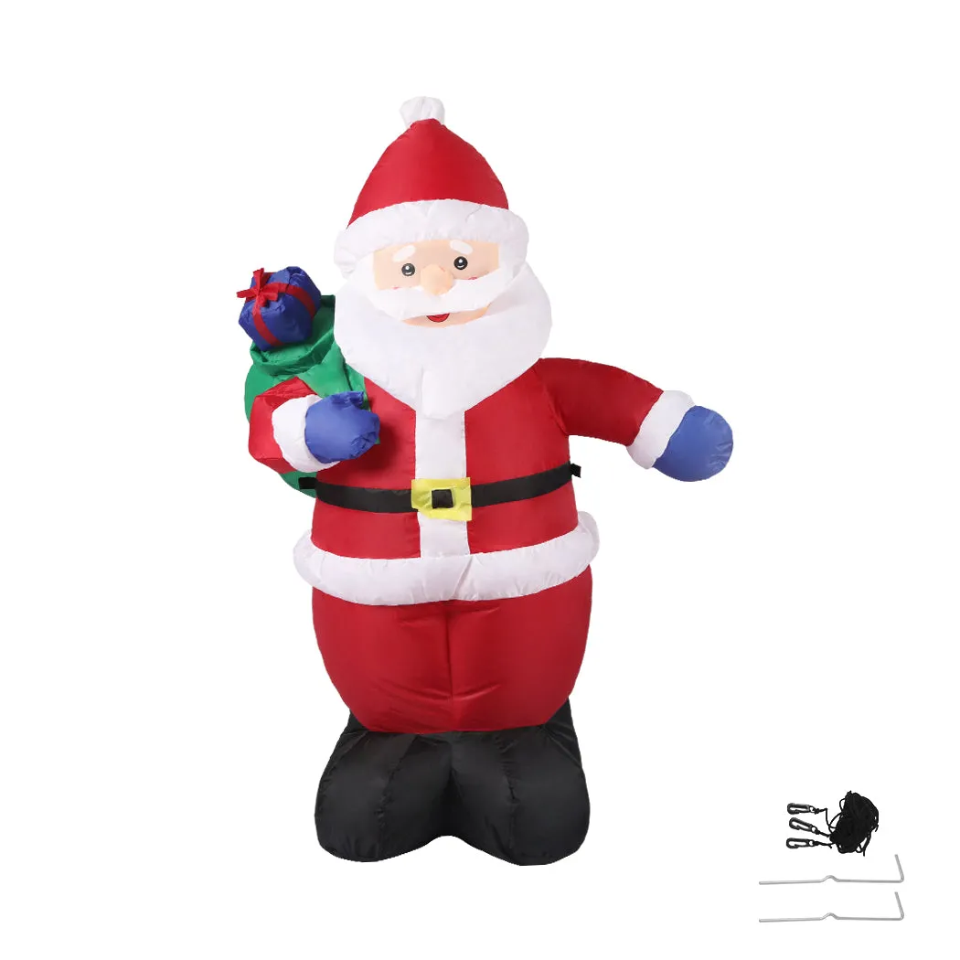 Santa Sack Christmas Inflatable Xmas Decorations - 1.2M