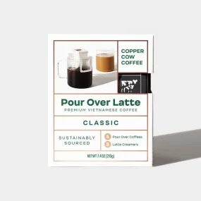 Single Serve Classic Latte Pour Over Coffee - Pack of 5