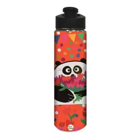 Sipper Stainless Water Bottle for Boy - Cute Panda