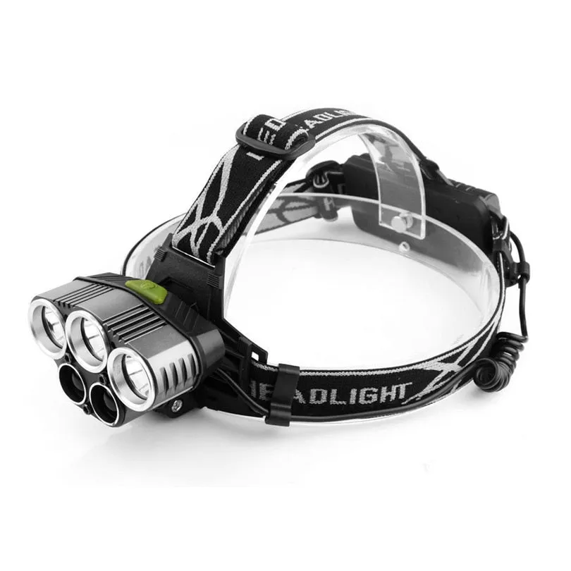 Skywolf 50000LM 5X XM-L 6 LED Headlamp