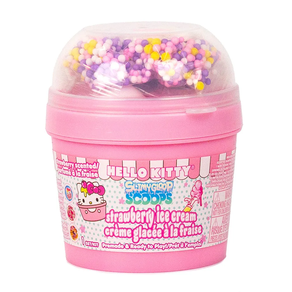 Slimygloop Scoops Hello Kitty Strawberry Ice Cream