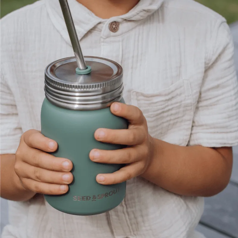 Smoothie Cup with Straw