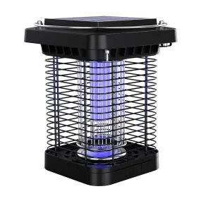 Solar Bug Zapper: Powerful, Waterproof, Indoor/Outdoor - 1076Sq.Ft Range, Insect Killer