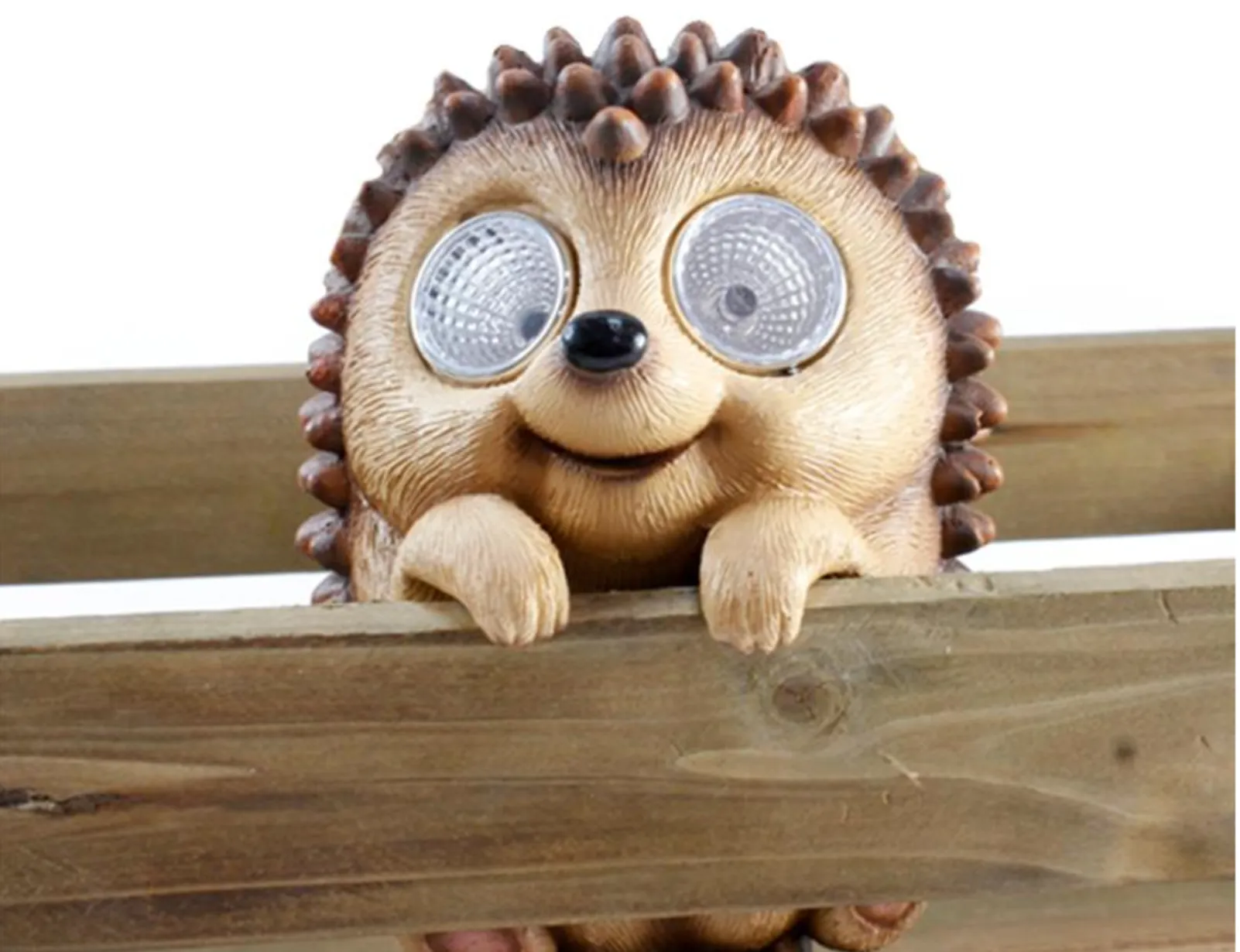 Solar Hedgehog Pot Hanger