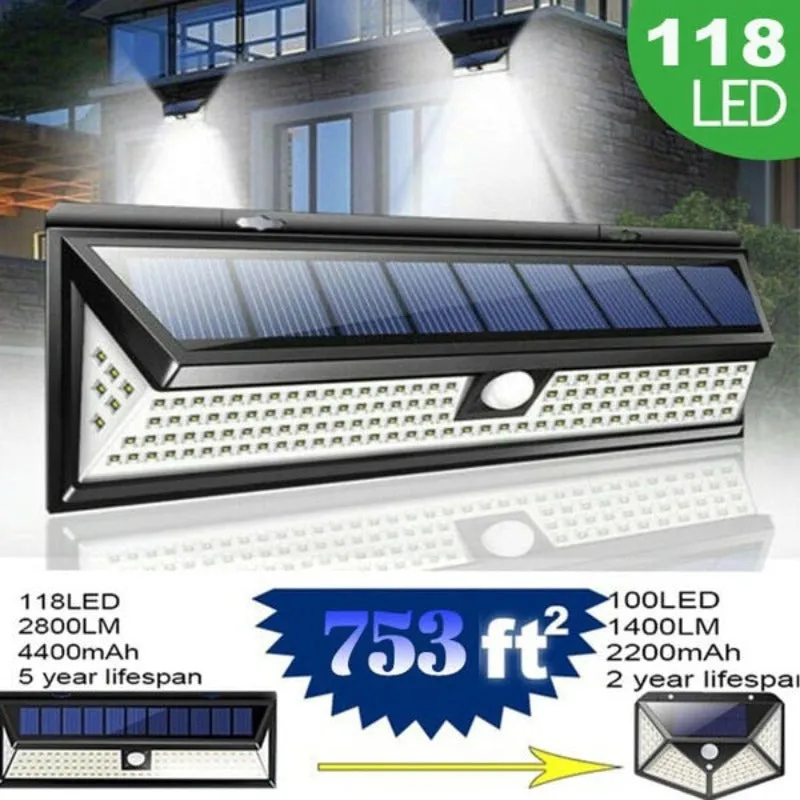 Solar Security Lights Motion Sensor