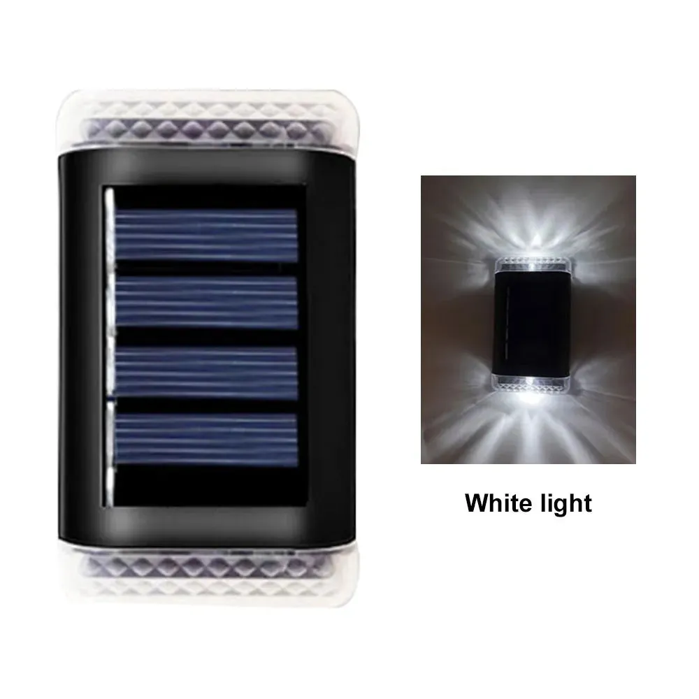 Solar Wall Light Outdoor Waterproof Balcony Wall Lights for Courtyard Street Landscape Garden Decor Lamp Solar Outdoor Wall Lamp