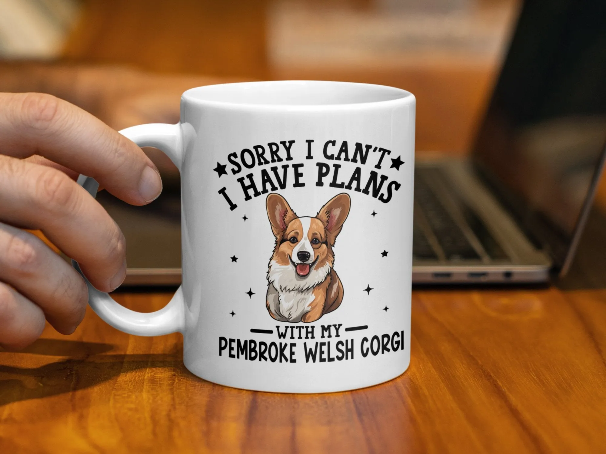 Sorry I Can't I Have Plans With My Corgi Mug