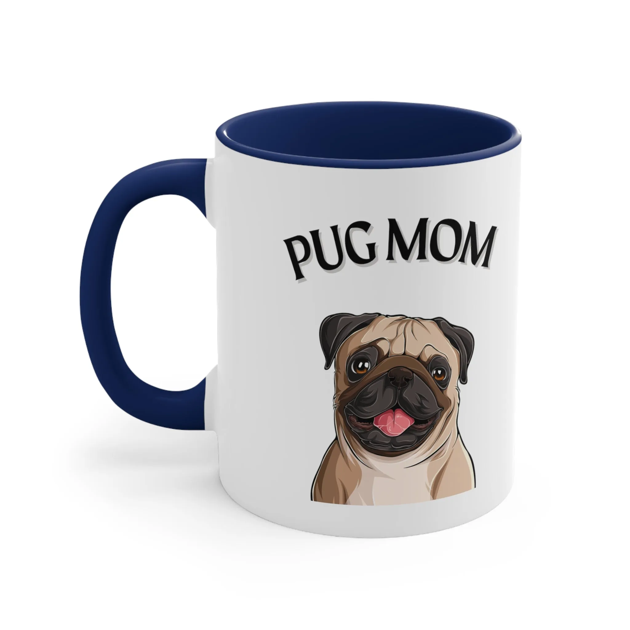 Special Pug Mom Coffee Cup  Multi-Color Coffee Mug Gift for Pug Owners, Dog Lovers, Gift for Her